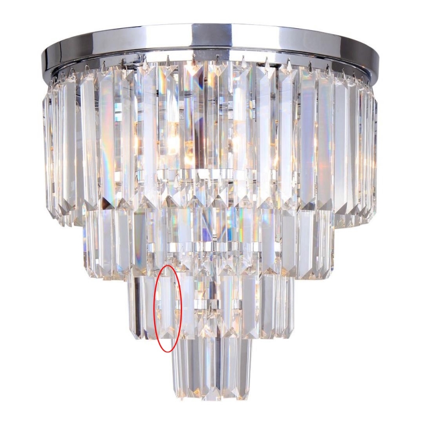 Zuma Line - Cristallo di ricambio per lampadario AMEDEO 10 cm
