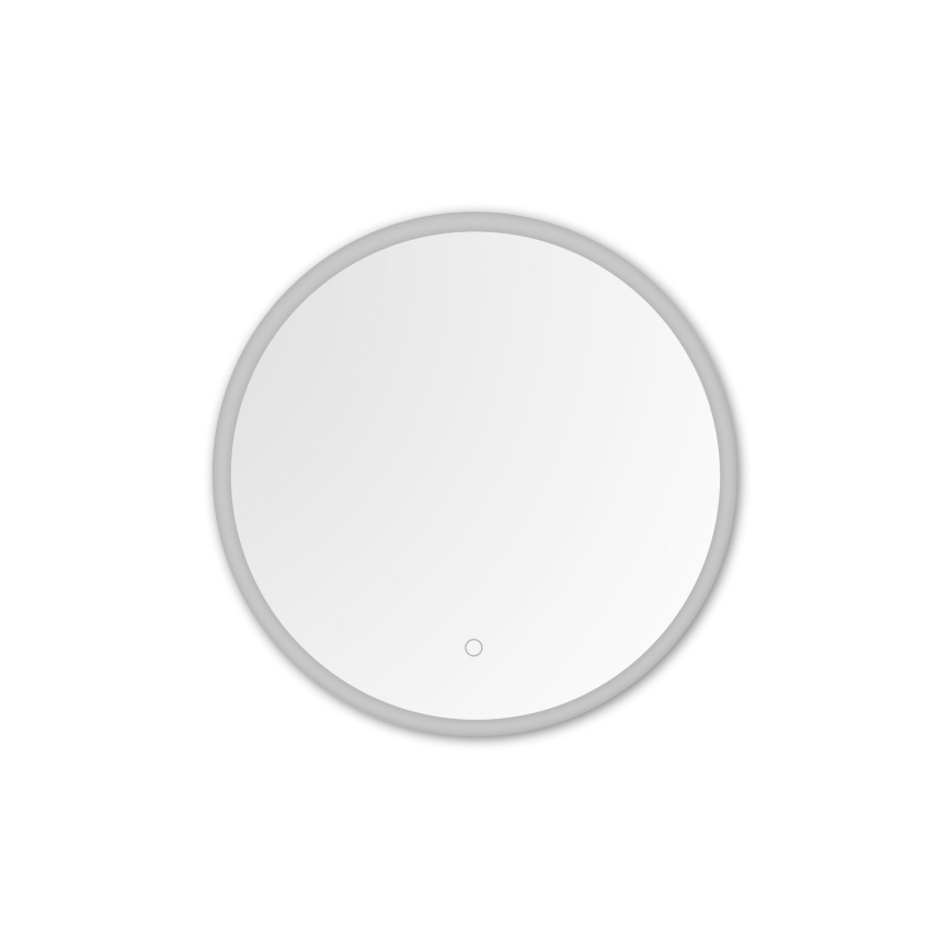 Zuma Line - Miroir mural de salle de bain avec rétro-éclairage LED/24W/230V 3000/4000/6000K d. 60 cm IP44 blanc