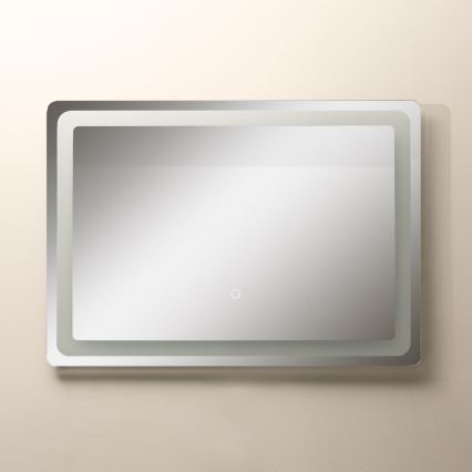 Zuma Line - Miroir mural chauffant de salle de bain avec rétro-éclairage LED/24W/230V 3000/4000/6000K 70x50 cm IP44