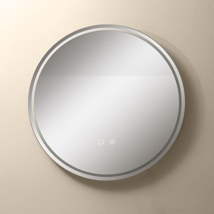 Zuma Line - LED Bagno riscaldato muro specchio con retroilluminazione LED/24W/230V 3000/4000/6000K diametro 60 cm IP44
