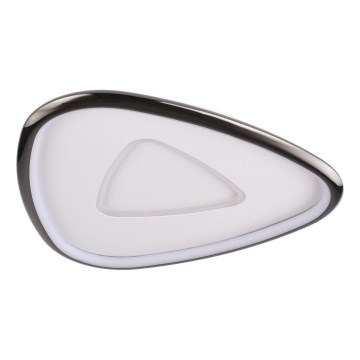 Zuma Line - Dimmbare LED-Deckenleuchte LED/27W/230V 3000K schwarz glänzendes Chrom