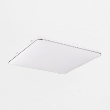 Zuma Line - Dimmbare LED-Deckenleuchte LED/48W/230V 53x53 cm glänzendes Chrom