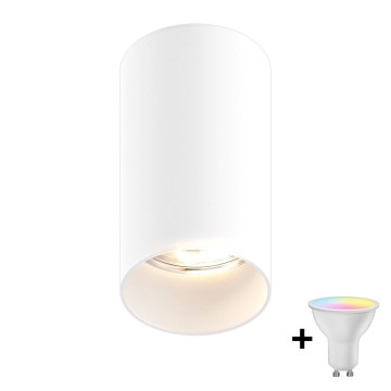 Zuma Line - Dimmbarer LED-RGBW-Spot 1xGU10/6W/230V, weiß + Fernbedienung