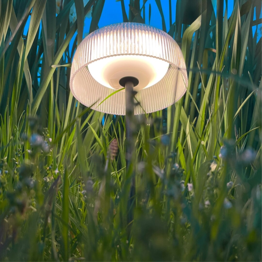 Zuma Line -LED Lampada solare ricaricabile dimmerabile BLUET LED/2,5W/2000 mAh IP44 nera