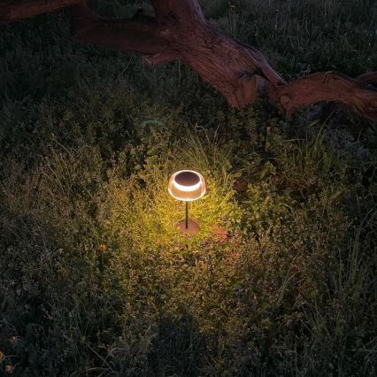 Zuma Line -LED Lampada solare ricaricabile dimmerabile BLUET LED/2,5W/2000 mAh IP44 nera