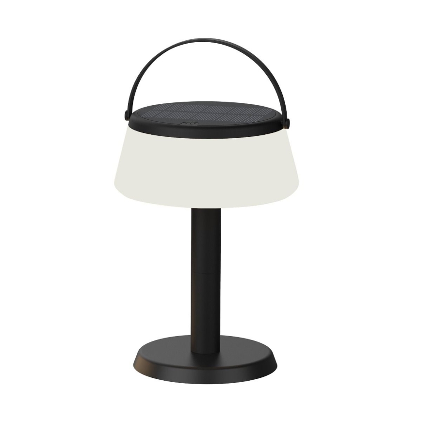 Zuma Line - Lampada solare dimmerabile a LED AURE LED/2,2W/2000mAh IP44 nero