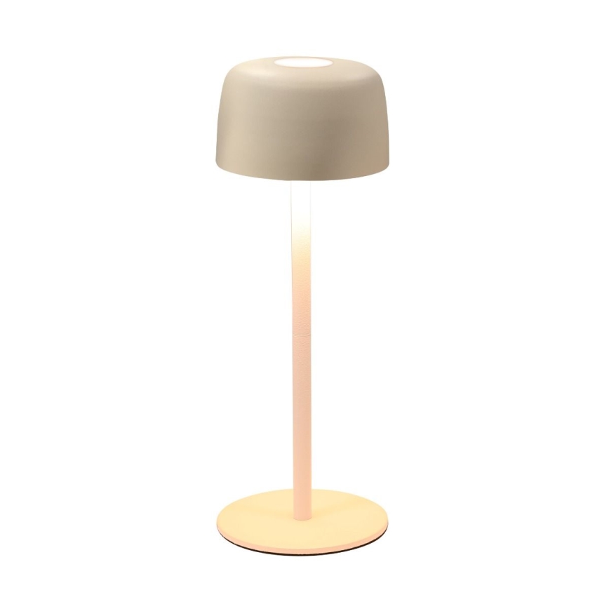 Zuma Line - Lampe de table à intensité variable rechargeable LED/2W/1200 mAh IP44 crémeux