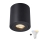 Zuma Line - Faretto da bagno dimmerabile LED RGBW 1xGU10/6W/230V IP44 nero + telecomando