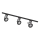 Zuma Line - Faretto per sistema a binario 3xGU10/15W/230V nero