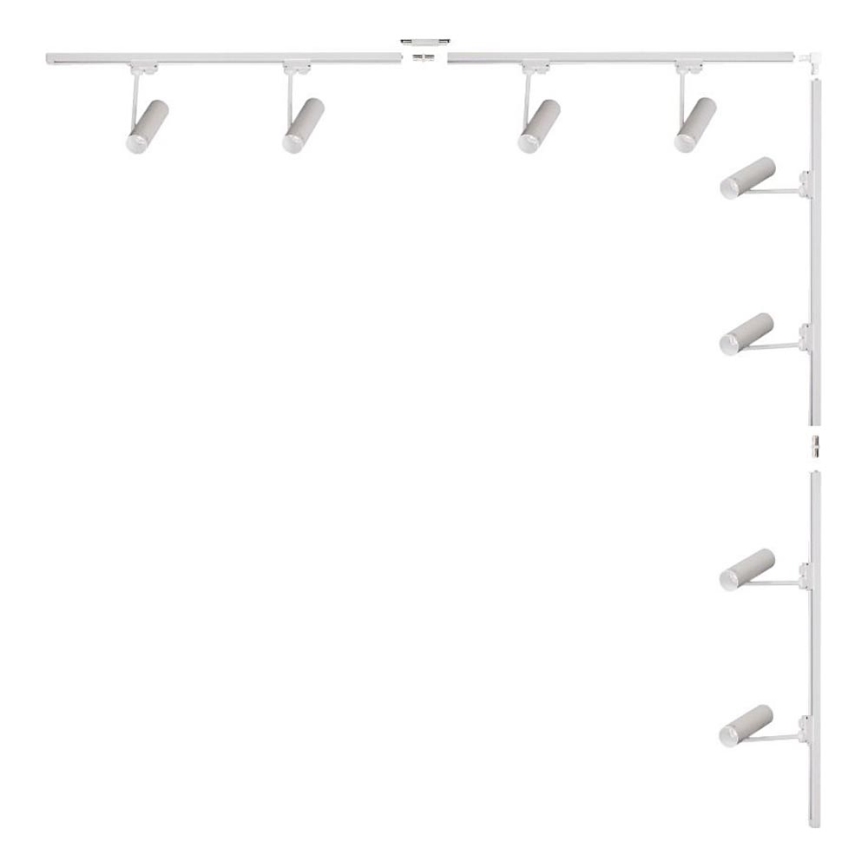Zuma Line - Faretto per sistema a binario 8xGU10/35W/230V bianco