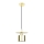 Zuma Line - Hängeleuchte an Schnur 1xE27/40W/230V golden