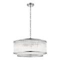 Zuma Line - Kronleuchter an Kette 6xE14/60W/230V glänzendes Chrom