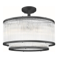 Zuma Line - Kronleuchter an Stange 5xE14/60W/230V schwarz