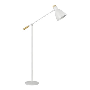 Zuma Line - Lampada con piedistallo 1xE27/60W/230V bianco/pino