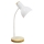 Zuma Line - Lampada da tavolo 1xE27/40W/230V bianco/quercia