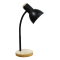 Zuma Line - Lampada da tavolo 1xE27/40W/230V nero/quercia