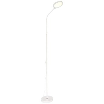 Zuma Line - Lampada da terra dimmerabile LED/10W/230V 3000/4500/6500K bianco