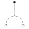 Zuma Line - Lampadario a cavo 2xE14/10W/230V nero