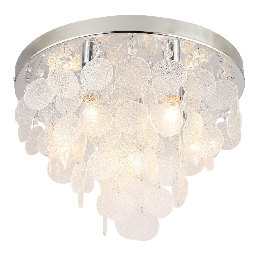 Zuma Line - Lampadario a plafone 5xE14/40W/230V cromo lucido