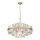 Zuma Line - Lampadario a sospensione con catena 12xG9/28W/230V diametro 60 cm oro