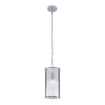 Zuma Line - Lampadario a sospensione con catena 1xE27/40W/230V cromo lucido