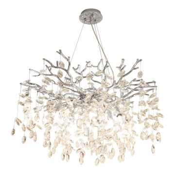 Zuma Line - Lampadario a sospensione con filo 10xG9/3,5W/230V cromo lucido