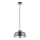 Zuma Line - Lampadario a sospensione con filo 1xE27/40W/230V nero