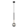 Zuma Line - Lampadario a sospensione con filo 1xG9/4W/230V nero