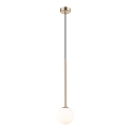 Zuma Line - Lampadario a sospensione con filo 1xG9/4W/230V oro