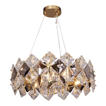 Zuma Line - Lampadario a sospensione con filo 6xE14/40W/230V oro