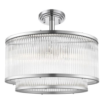 Zuma Line - Lampadario a sospensione con supporto rigido 5xE14/60W/230V cromo lucido