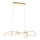 Zuma Line - Lampadario dimmerabile a LED su cavo LED/56W/230V oro