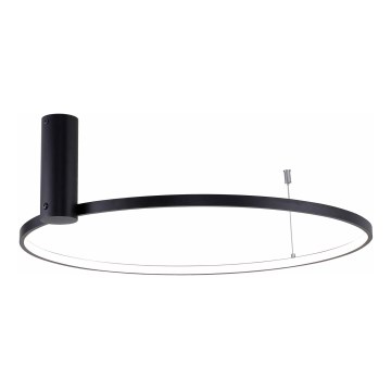 Zuma Line - Lampadario LED a sospensione con filo LED/32W/230V 3000/4000/6000K diametro 60 cm nero