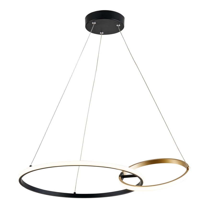 Zuma Line - Lampadario LED a sospensione con filo LED/36W/230V 3000/4000/6000K oro