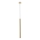 Zuma Line - Lampadario LED a sospensione con filo LED/5W/230V oro