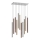 Zuma Line - Lampadario LED su filo 11xLED/5W/230V