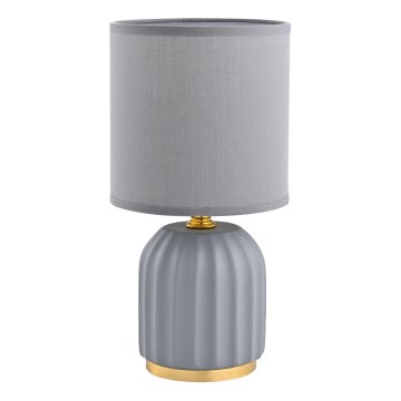 Zuma Line - Lampe de table 1xE14/40W/230V gris/doré