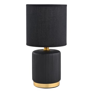 Zuma Line - Lampe de table 1xE14/40W/230V noir/doré