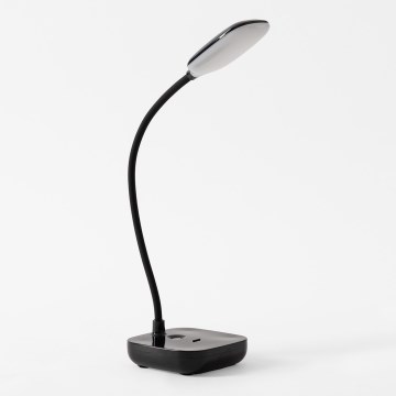 Zuma Line - Lampe de table rechargeable LED/7W/1200 mAh 3000/4500/6000K noir