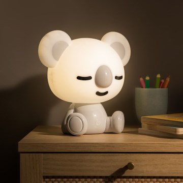 Zuma Line - Lampe de table tactile à intensité variable pour enfants LED/3W/230V koala gris