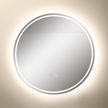 Zuma Line - LED-Badezimmer-Wandspiegel mit Heizung und Hintergrundbeleuchtung LED/24W/230V 3000/4000/6000K d 60 cm IP44