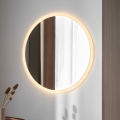 Zuma Line - LED-Badezimmerspiegel zur Wandmontage mit integrierter LED-Hintergrundbeleuchtung LED/36W/230V 3000/4000/6000K Ø 80 cm IP44