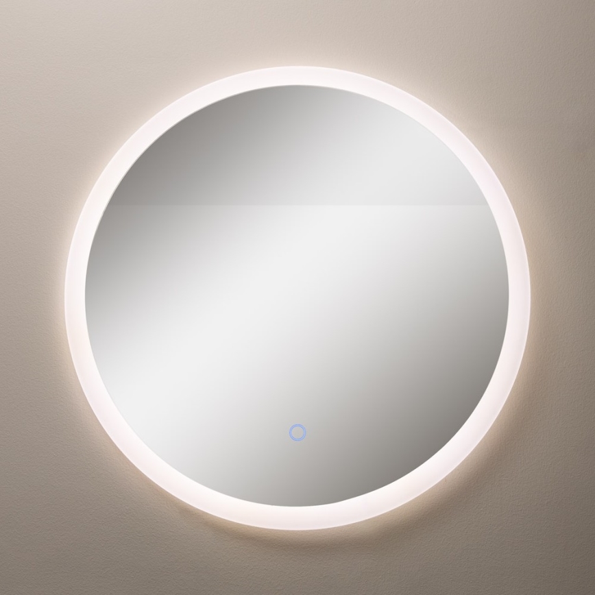 Zuma Line - LED Bagno muro specchio con retroilluminazione LED/24W/230V 3000/4000/6000K diametro 60 cm IP44 bianco