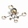 Zuma Line - LED-dimmbare Aufbau-Deckenleuchte LED/60W/230V gold/schwarz