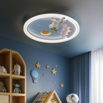 Zuma Line - LED Dimmerabile dětské Plafoniera LED/42W/230V 3000/5700K astronaut