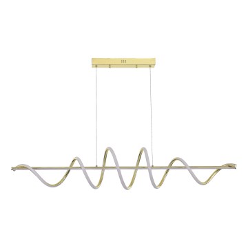 Zuma Line - LED-Pendelleuchte mit Seilaufhängung LED/60W/230V goldfarben