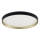 Zuma Line - LED RGBW Plafoniera dimmerabile da bagno LED/32W/230V + LED/8W 3000-6000K IP44 nero/oro + telecomando