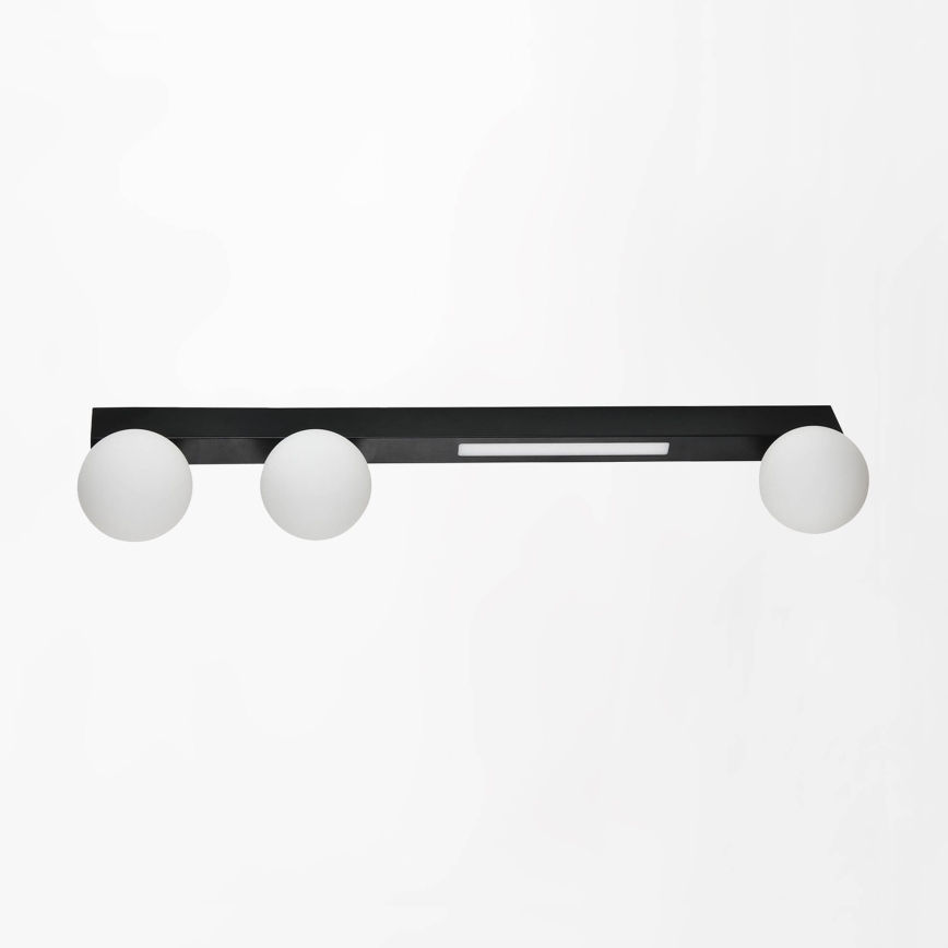 Zuma Line - LED Wandleuchte 3xG9/40W/230V + LED/6W schwarz