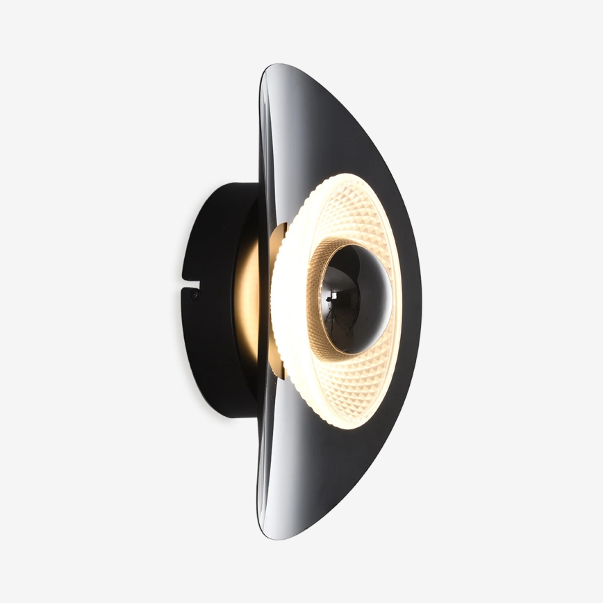 Zuma Line - Applique LED 8W/230V nero/nero fumé