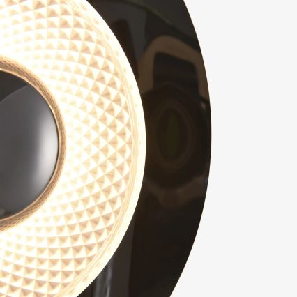Zuma Line - Applique LED 8W/230V nero/nero fumé